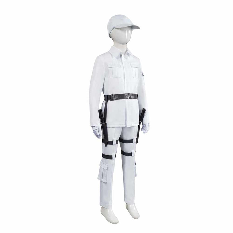 Cells At Work White Blood Cell Kids Children White Outfit Carnival Halloween Cosplay Costume