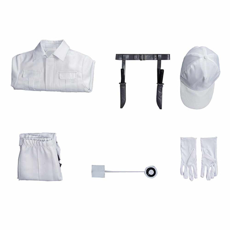 Cells At Work White Blood Cell Kids Children White Outfit Carnival Halloween Cosplay Costume