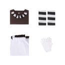 Charlie and the Chocolate Factory The Oompa Loompas Overall Dress Set Outfits Halloween Carnival Party Cosplay Costume