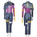Clair Obscur: Expedition 33 Maelle Women Purple Outfit Carnival Halloween Cosplay Costume