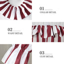 Clown in a Cornfield Flando Red Clown Outfit Carnival Halloween Cosplay Costume