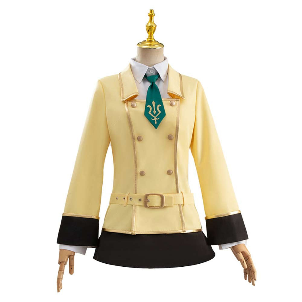 Code Geass C.C. Yellow Uniform Party Carnival Halloween Cosplay