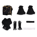 Code Geass CC Black Gown Outfit Women Halloween Carnival Party Cosplay Costume