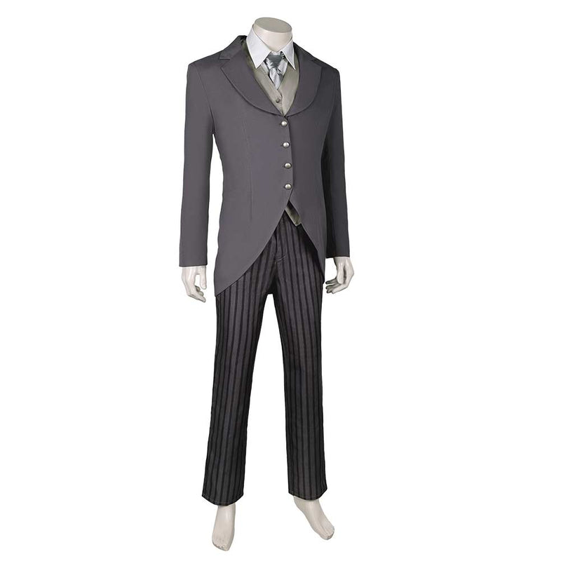 Corpse Bride Victor Grey Wedding Suit Party Carnival Halloween Cosplay Costume