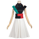 Cosmic Princess Kaguya 2026 Tsukimi Yachiyo Top Skirt Set Outfit Women White Oriental Style Set Outfit Men Halloween Carnival Party Cosplay Costume