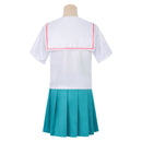 Cosmic Princess Kaguya Kaguya Blue School Uniform JK Outfit Women Halloween Carnival Party Cosplay Costume