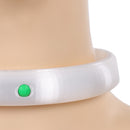Cosplay Accessory Alien Stage Neck Collar White Halloween Carnival Party Prop