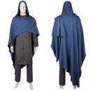 Cosplay Costume Aegon II Targaryen House of the Dragon Season 3 Wanderer Cloak Full Set Blue Men Halloween Carnival Party Outfits