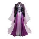 Cosplay Costume Agatha Harkness Agatha All Along Dress Purple Women Halloween Carnival Party Outfits