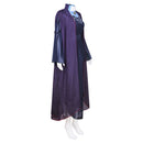 Cosplay Costume Agatha Harkness Shawl Dress Set Purple Women Halloween Carnival Party Outfits