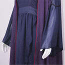 Cosplay Costume Agatha Harkness Shawl Dress Set Purple Women Halloween Carnival Party Outfits
