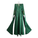 Cosplay Costume Alicent Hightower House of the Dragon Green Gown Dress Renaissance Budget Friendly Green Women Halloween Carnival Party Outfits