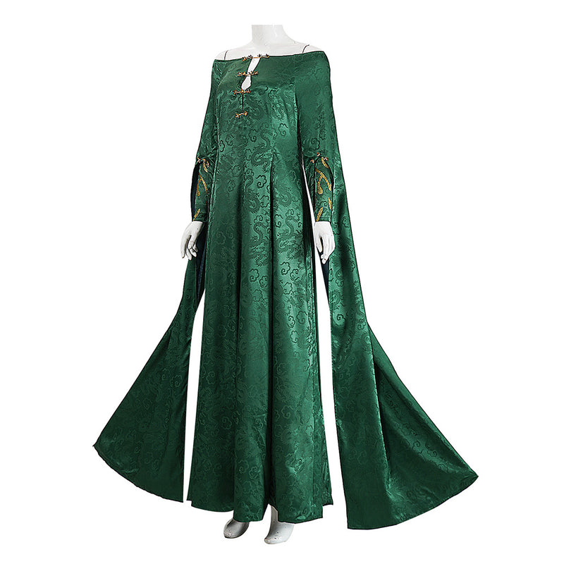 Cosplay Costume Alicent Hightower House of the Dragon Gown Dress Renaissance Budget Friendly Green Women Halloween Carnival Party Outfits Cosplay Costume Alicent Hightower House of the Dragon Gown Dress Renaissance Budget Friendly Green Women Halloween Carnival Party Outfits