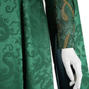 Cosplay Costume Alicent Hightower House of the Dragon Green Gown Dress Renaissance Budget Friendly Green Women Halloween Carnival Party Outfits