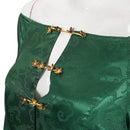 Cosplay Costume Alicent Hightower House of the Dragon Green Gown Dress Renaissance Budget Friendly Green Women Halloween Carnival Party Outfits