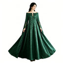 Cosplay Costume Alicent Hightower House of the Dragon Green Gown Dress Renaissance Budget Friendly Green Women Halloween Carnival Party Outfits