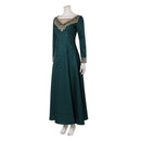 Cosplay Costume Alicent Hightower House of the Dragon Seaosn 3 Gown Dress Green Women Halloween Carnival Party Outfits