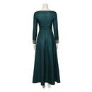 Cosplay Costume Alicent Hightower House of the Dragon Seaosn 3 Gown Dress Green Women Halloween Carnival Party Outfits