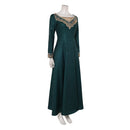 Cosplay Costume Alicent Hightower House of the Dragon Seaosn 3 Gown Dress Green Women Halloween Carnival Party Outfits