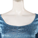 Cosplay Costume Alicent Hightower House of the Dragon Season 3 Cloak Dress Set Blue Women Halloween Carnival Party Outfits