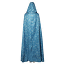Cosplay Costume Alicent Hightower House of the Dragon Season 3 Cloak Dress Set Blue Women Halloween Carnival Party Outfits