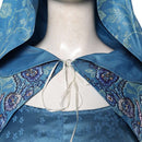 Cosplay Costume Alicent Hightower House of the Dragon Season 3 Cloak Dress Set Blue Women Halloween Carnival Party Outfits