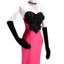 Cosplay Costume Angel Dust Hazbin Hotel Season 2 Drag Queen Dress Losin Streak Deluxy Pink Unisex Halloween Carnival Party Outfits