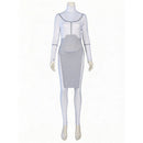 Cosplay Costume Anissa Invincible Season 4 Jumpsuit Ver.2 White Women Halloween Carnival Party Outfits