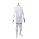 Cosplay Costume Anissa Invincible Season 4 Jumpsuit Viltrumite Uniform White Kids Children Halloween Carnival Party Outfits