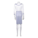 Cosplay Costume Anissa Invincible Season 4 Viltrum Jumpsuit White Women Halloween Carnival Party Outfit