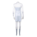 Cosplay Costume Anissa Invincible Season 4 Viltrumite Uniform Viltrum Jumpsuit White Women Halloween Carnival Party Outfits