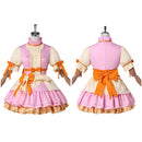Cosplay Costume Anya Season 4 Skirt Pink Kids Children Halloween Carnival Party Outfits