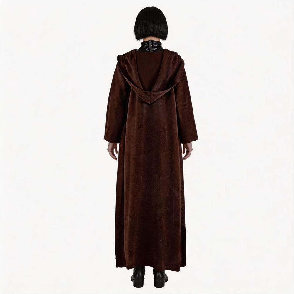 Cosplay Costume Asajj Ventress Suit Cloak Set Brown Women