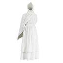 Cosplay Costume Athana The Odyssey (2026) Robe Dress White Women Halloween Carnival Party Outfits