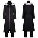 Cosplay Costume Atsushi Nakajima BEAST Coat Pants Set Black Men Halloween Carnival Party Outfits