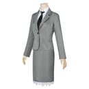 Cosplay Costume Ayame Hazakura Agents of the Four Seasons Uniform Grey Women Halloween Carnival Party Outfits