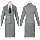 Cosplay Costume Ayame Hazakura Agents of the Four Seasons Uniform Grey Women Halloween Carnival Party Outfits