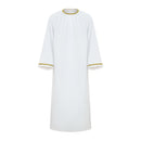 Cosplay Costume Aziraphale Good Omens Robe White Men Halloween Carnival Party Outfits