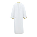 Cosplay Costume Aziraphale Good Omens Robe White Men Halloween Carnival Party Outfits