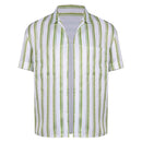 Cosplay Costume Barron Bear Bailey Obsession (2026) Striped Shirt Green Men Halloween Carnival Party Outfits