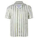 Cosplay Costume Barron Bear Bailey Obsession (2026) Striped Shirt Green Men Halloween Carnival Party Outfits