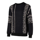 Cosplay Costume Bear Baron Bailey Obsession (2026) Printed Sweater Black Men Halloween Carnival Party Outfits