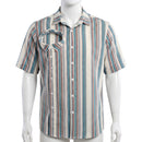 Cosplay Costume Bearded Still Life Backrooms (2026) Strip Shirt Grey Men Halloween Carnival Party Outfits