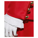 Cosplay Costume Beetlejuice Suit Set Red Men Halloween Carnival Party Outfits