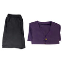 Cosplay Costume Beth Bixler Evil Dead Rise Dress Purple Women Halloween Carnival Party Outfits