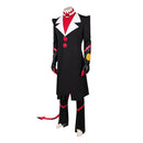 Cosplay Costume Blitz Helluva Boss Deluxy Version Fullset Black Men Halloween Carnival Party Outfits