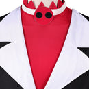 Cosplay Costume Blitz Helluva Boss Deluxy Version Fullset Black Men Halloween Carnival Party Outfits
