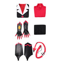 Cosplay Costume Blitz Helluva Boss Deluxy Version Fullset Black Men Halloween Carnival Party Outfits