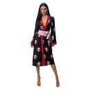 Cosplay Costume Boa Hancock Season 2 kimono Black Women Halloween Carnival Party Outfits