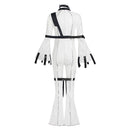 Cosplay Costume C.C Code Geass Fullset Jumpsuit White Women Halloween Carnival Party Outfits